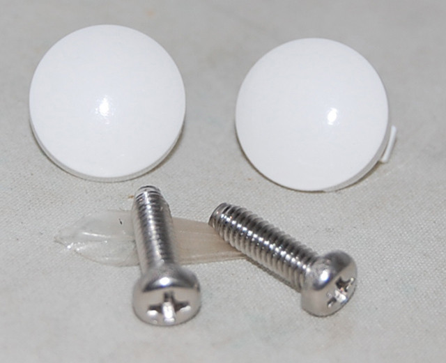 Washlet Bolt Cap Kit for 500 in Cotton