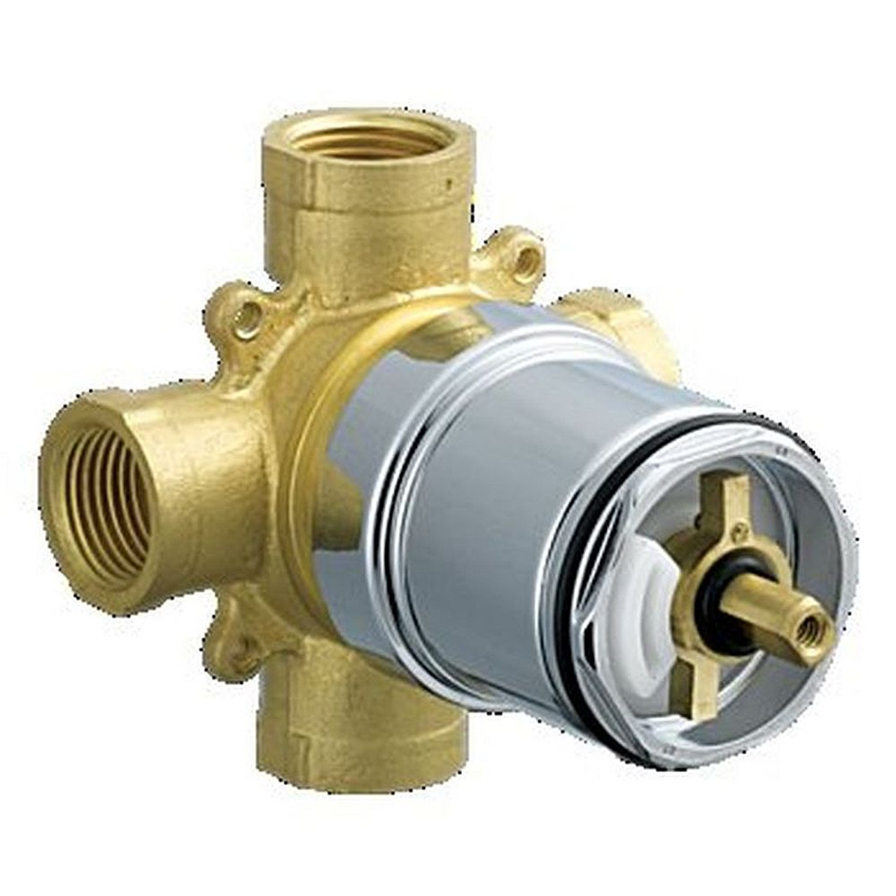 Brass Pressure Balanced Valve with Female Threads without Stops Brass Pressure Balanced Valve with Female Threads without Stops