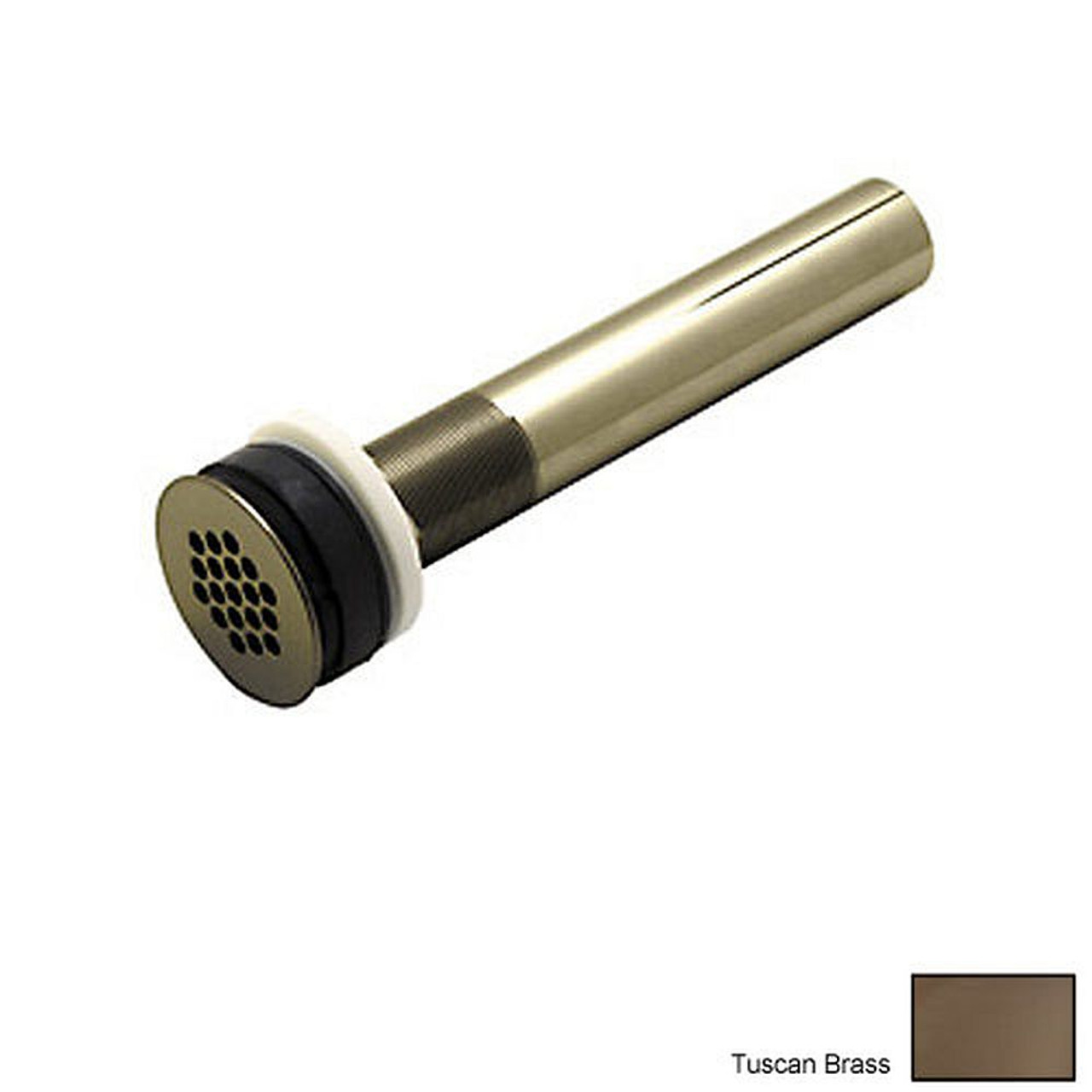 Grid Drain in Tuscan Brass