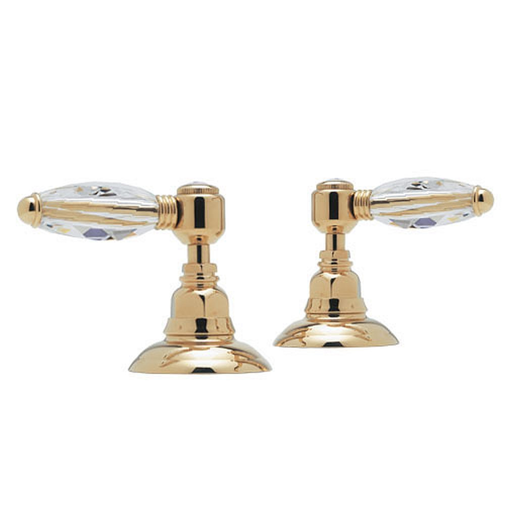 Rohl A1411LCIB Pair of 1/2in Side valves in Inca Brass