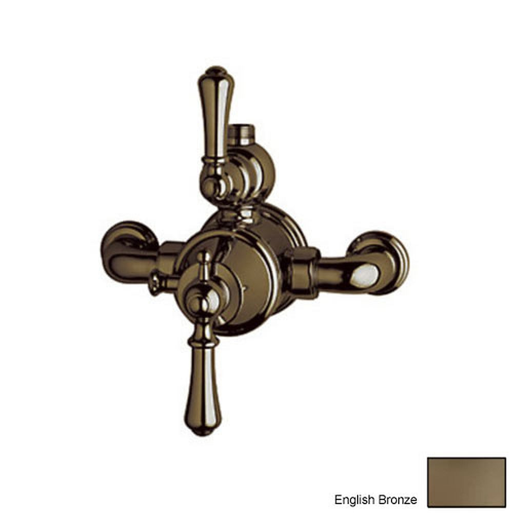 Rohl U.5751LS-EB Exposed Thermostatic Shower Valve Trim in English Bronze