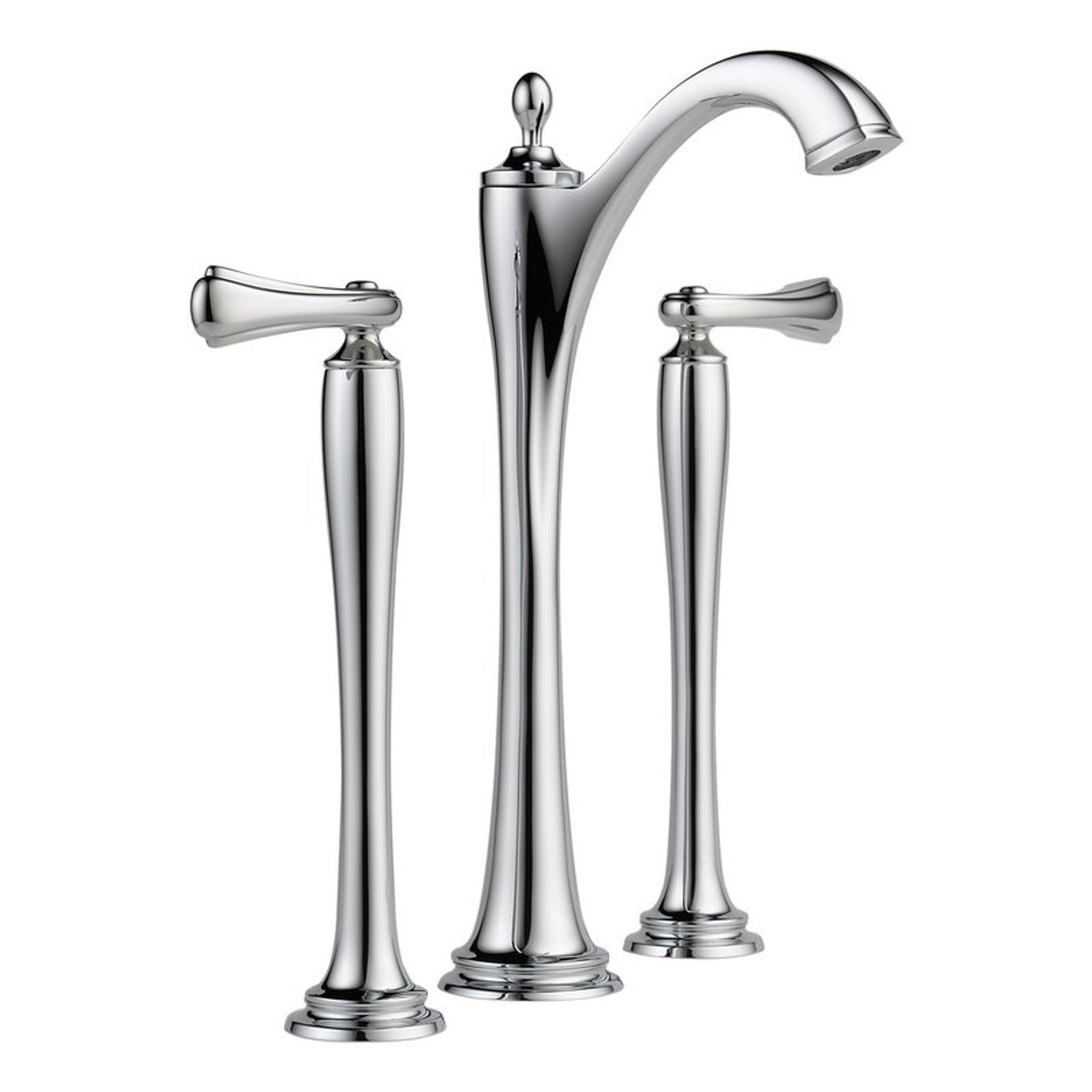 Brizo 65485LF-PCLHP Less Handles Widespread Vessel Faucet in Polished Chrome Brizo 65485LF-PCLHP Less Handles Widespread Vessel Faucet in Polished Chrome