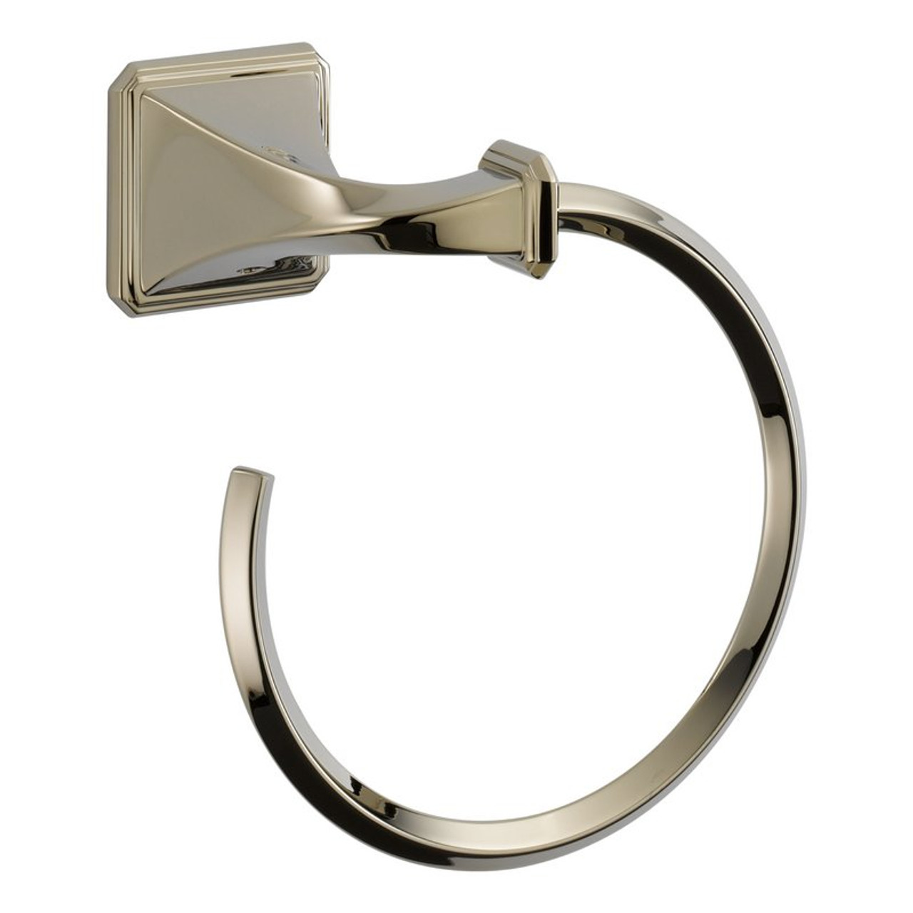 Brizo 694630-PN Virage Towel Ring in Polished Nickel