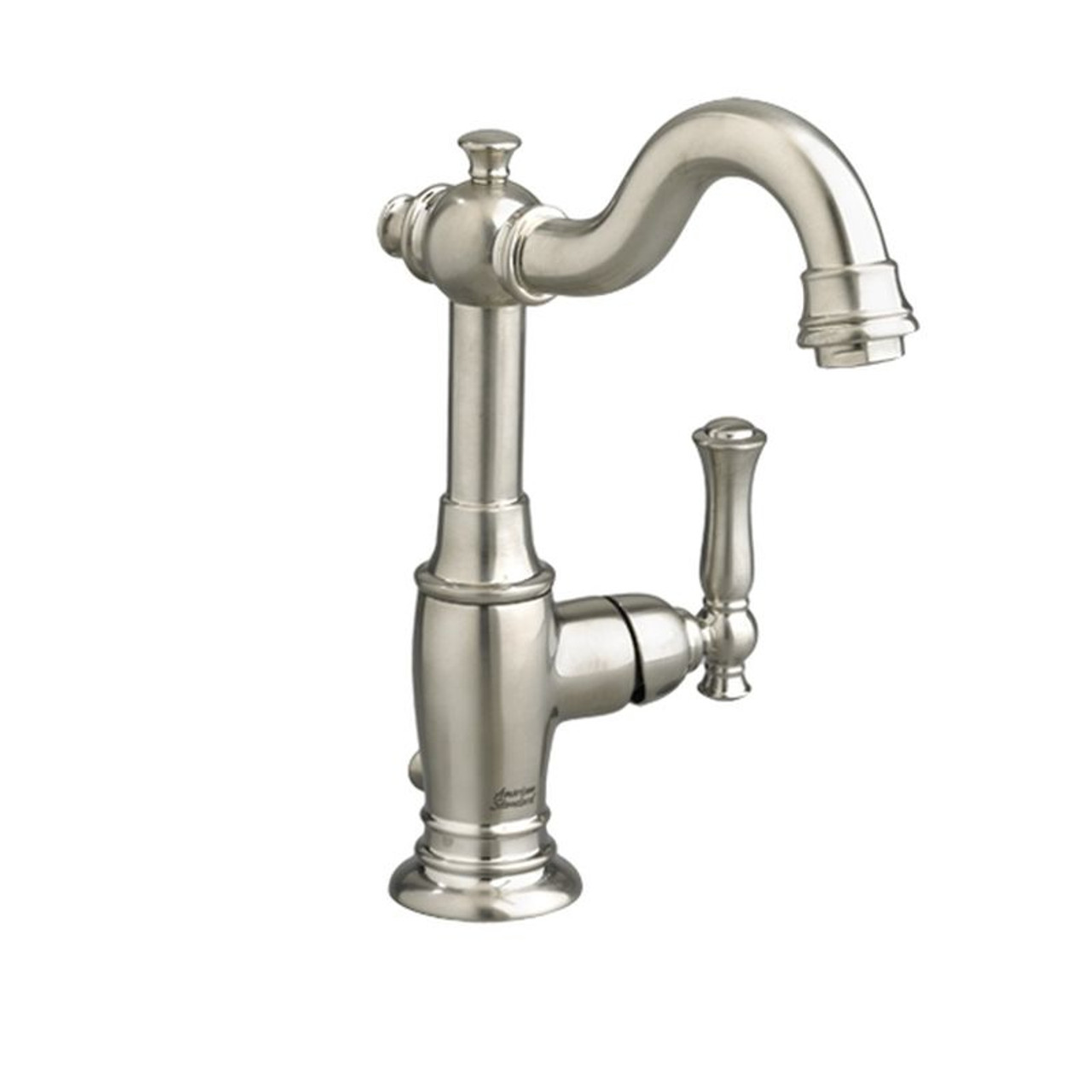 Monoblock 1.5 GPM Lavatory Faucet with Metal Speed Connect Pop-Up Drain in Satin