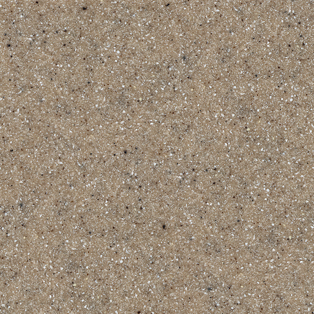 38 x 38 Neo Angle Solid Surface Shower Base with Center Drain in Matrix Sand