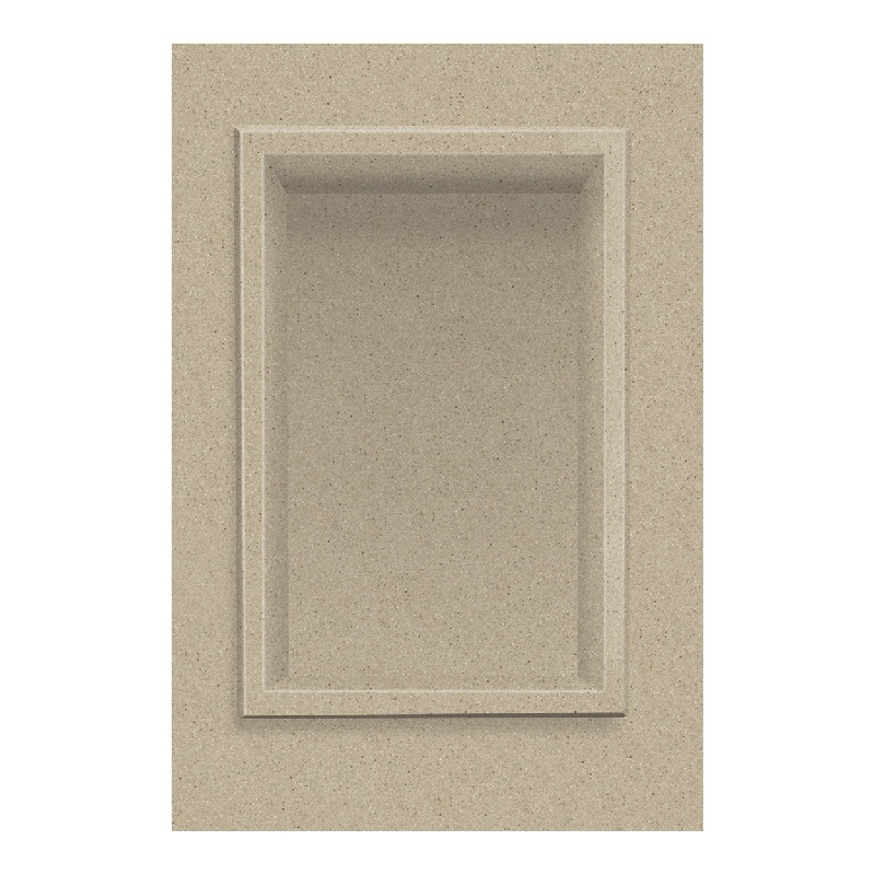 7-1/2-in x 11-in Recessed Shampoo Caddy in Matrix Sand