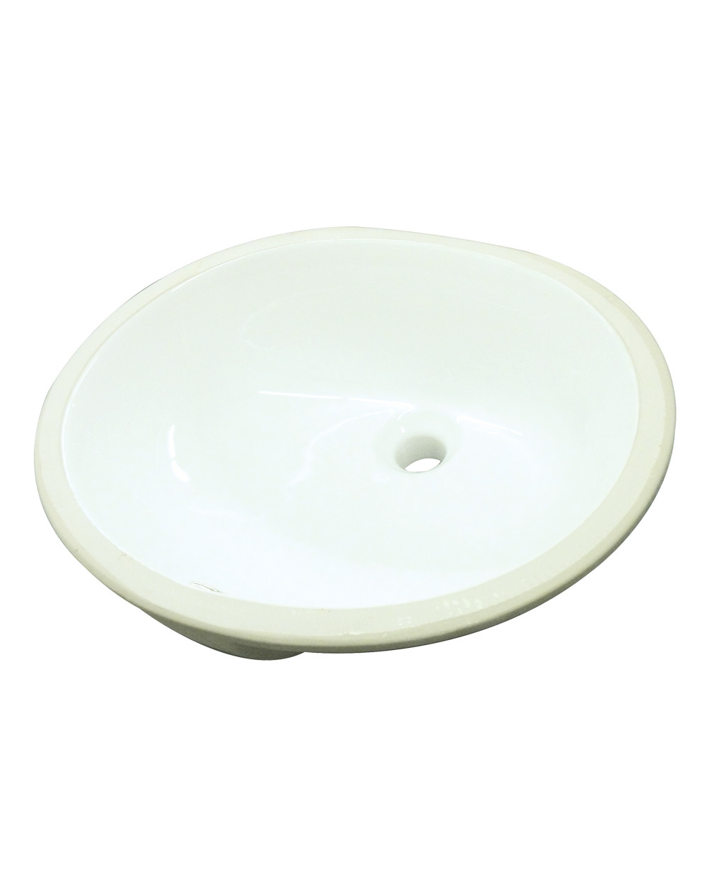 Transolid TL-1530-01 Vitreous China Undermount Lavatory in White