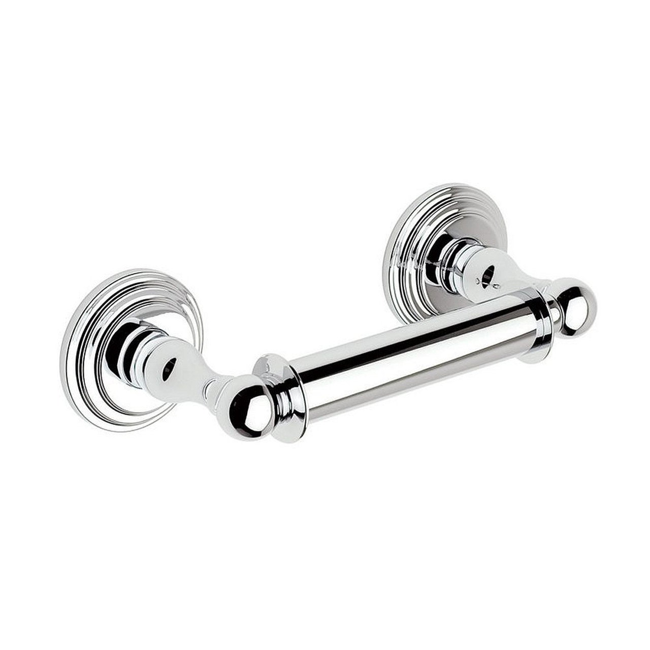 Ginger 1108N/PC Single Post Toilet Paper Holder in Polished Chrome Ginger 1108N/PC Single Post Toilet Paper Holder in Polished Chrome