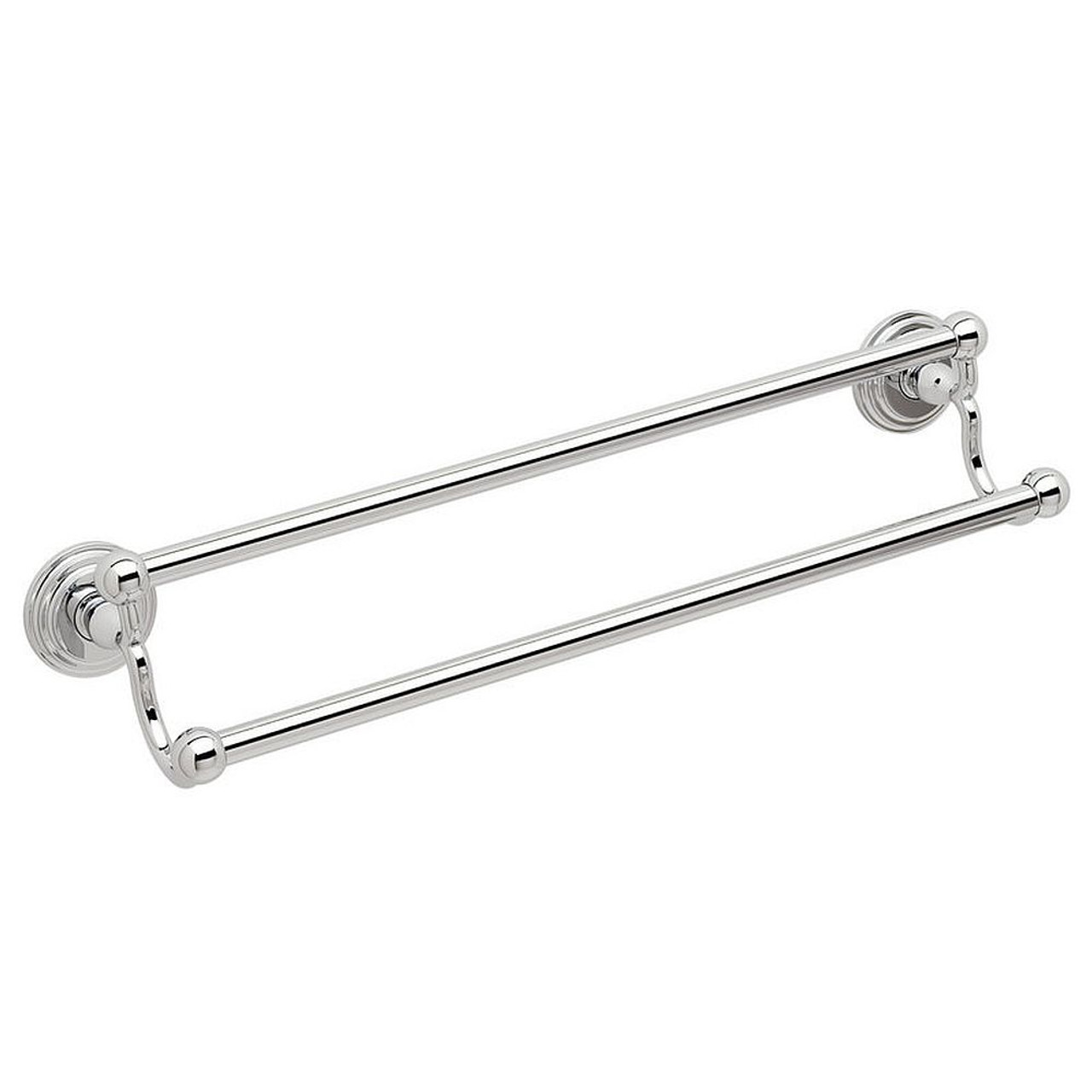 18in Double Towel Bar in Polished Brass 18in Double Towel Bar in Polished Brass