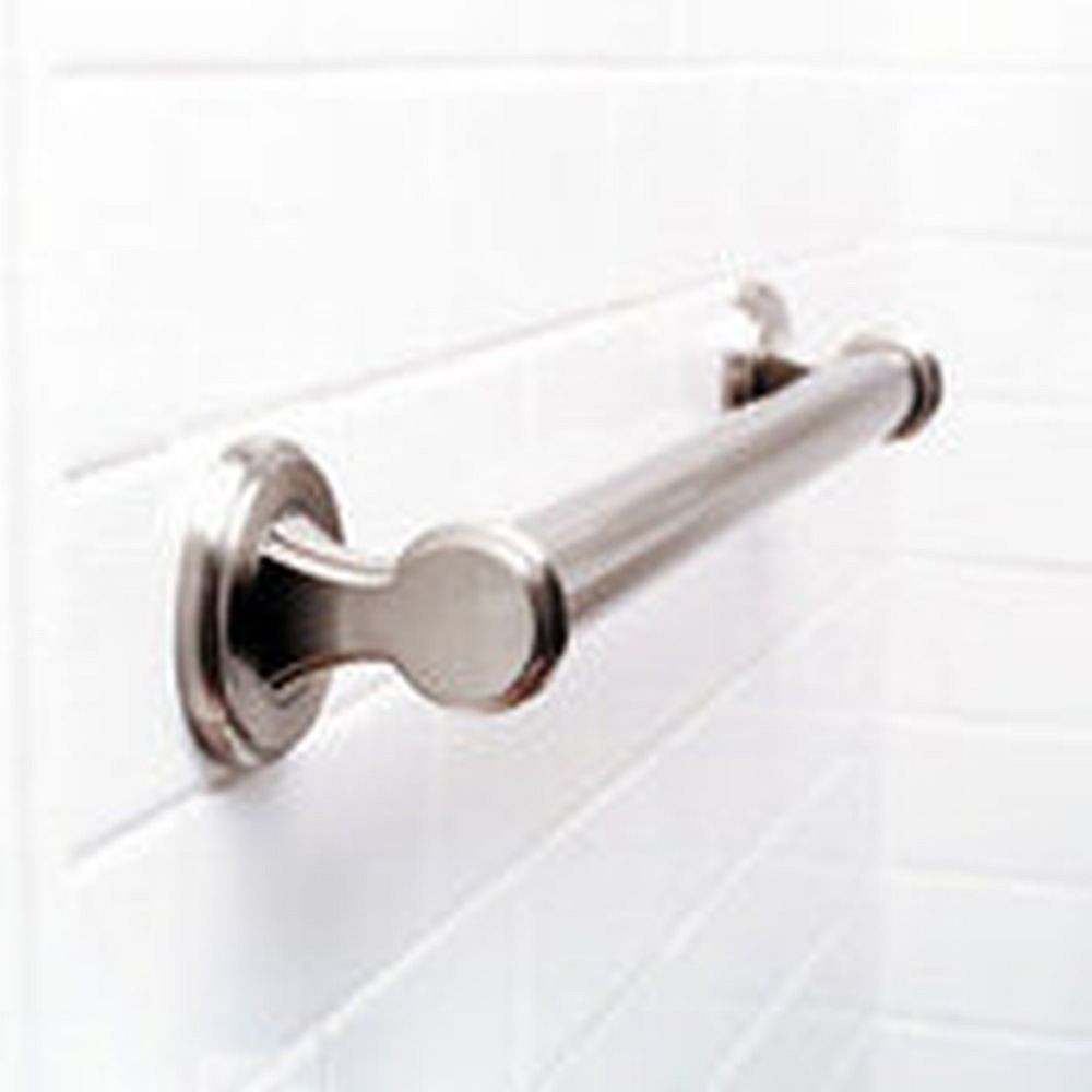 18in Brass Grab Bar in Polished Nickel