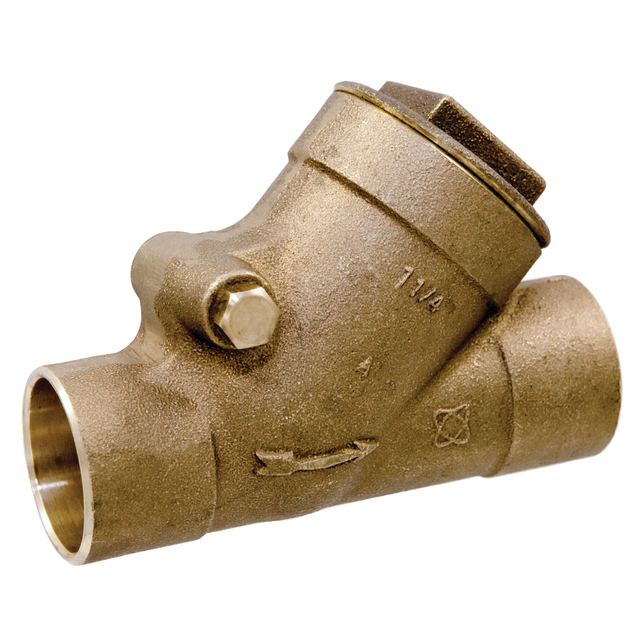 S413Y-LF 1 1/2 CXC 200 CWP CHK PTFE DISC, Check Valve - Lead-free