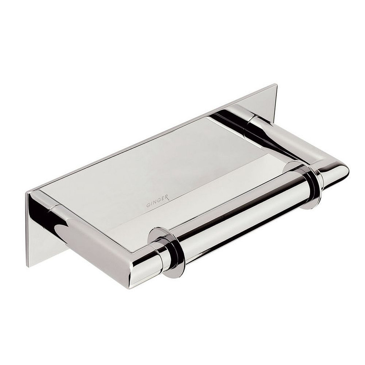 Ginger 2808/PC Double Post Toilet Paper Holder in Polished Chrome Ginger 2808/PC Double Post Toilet Paper Holder in Polished Chrome