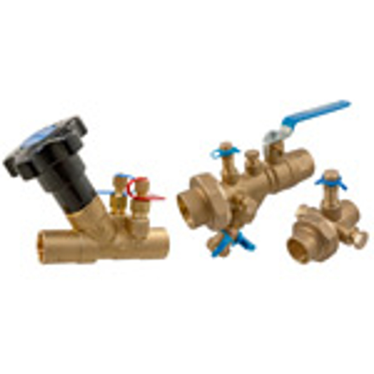 NCC2S 11/4 COIL CONNECT KIT SOLDER, FLO-BOSS Coil-Connect Kit - Solder, Manual Balancing, Strainer Valve, NCC2S