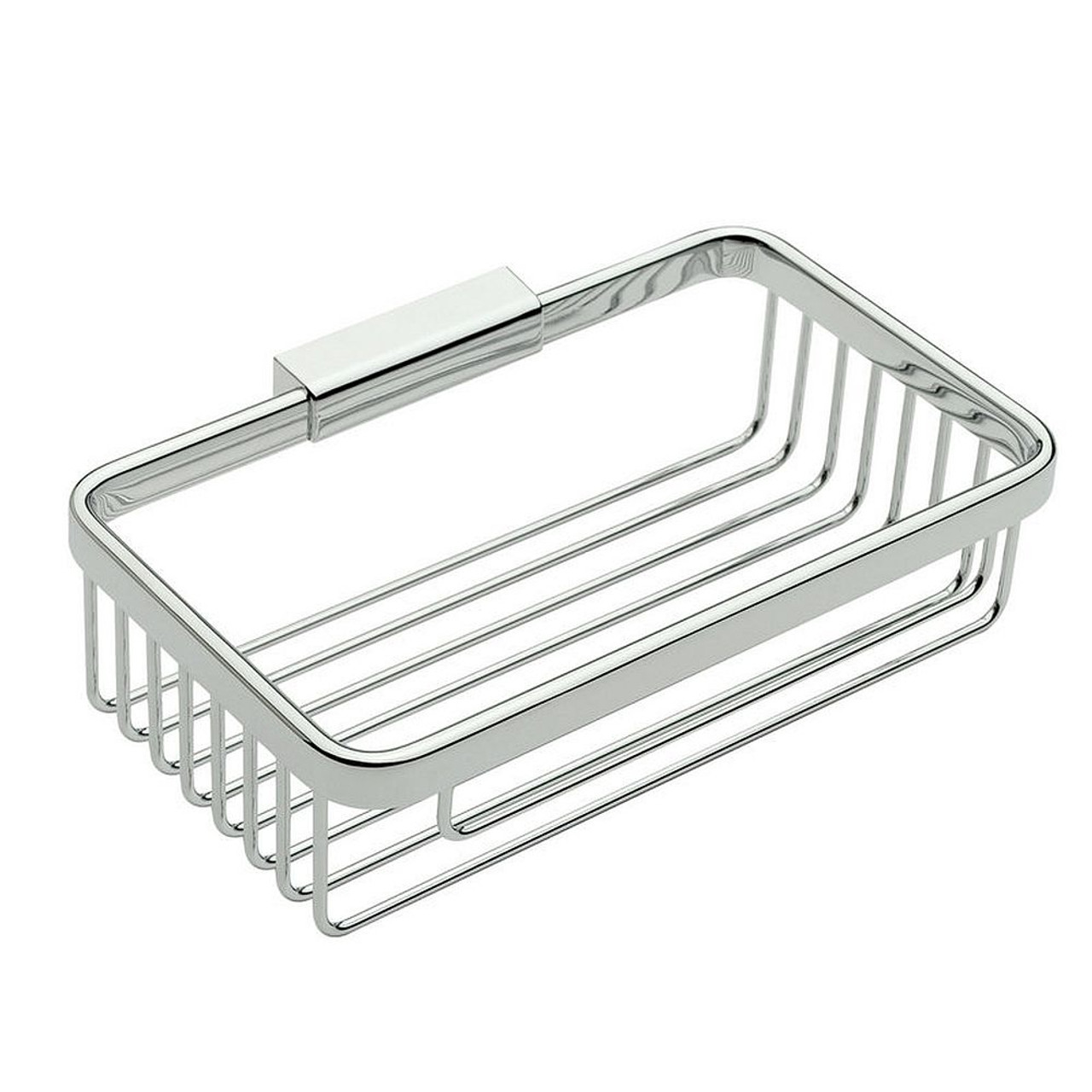 8in W x 2.3in H Wall Mounted Brass in Polished Chrome 8in W x 2.3in H Wall Mounted Brass in Polished Chrome