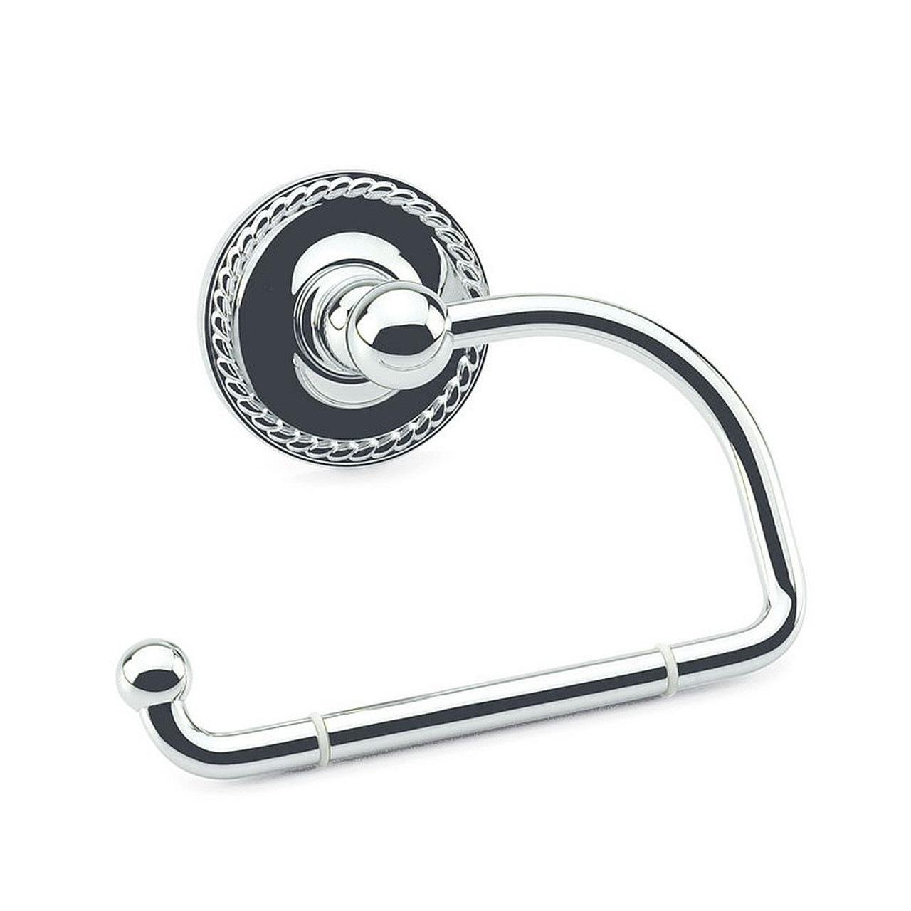 Single Post Toilet Paper Holder in Polished Chrome Single Post Toilet Paper Holder in Polished Chrome