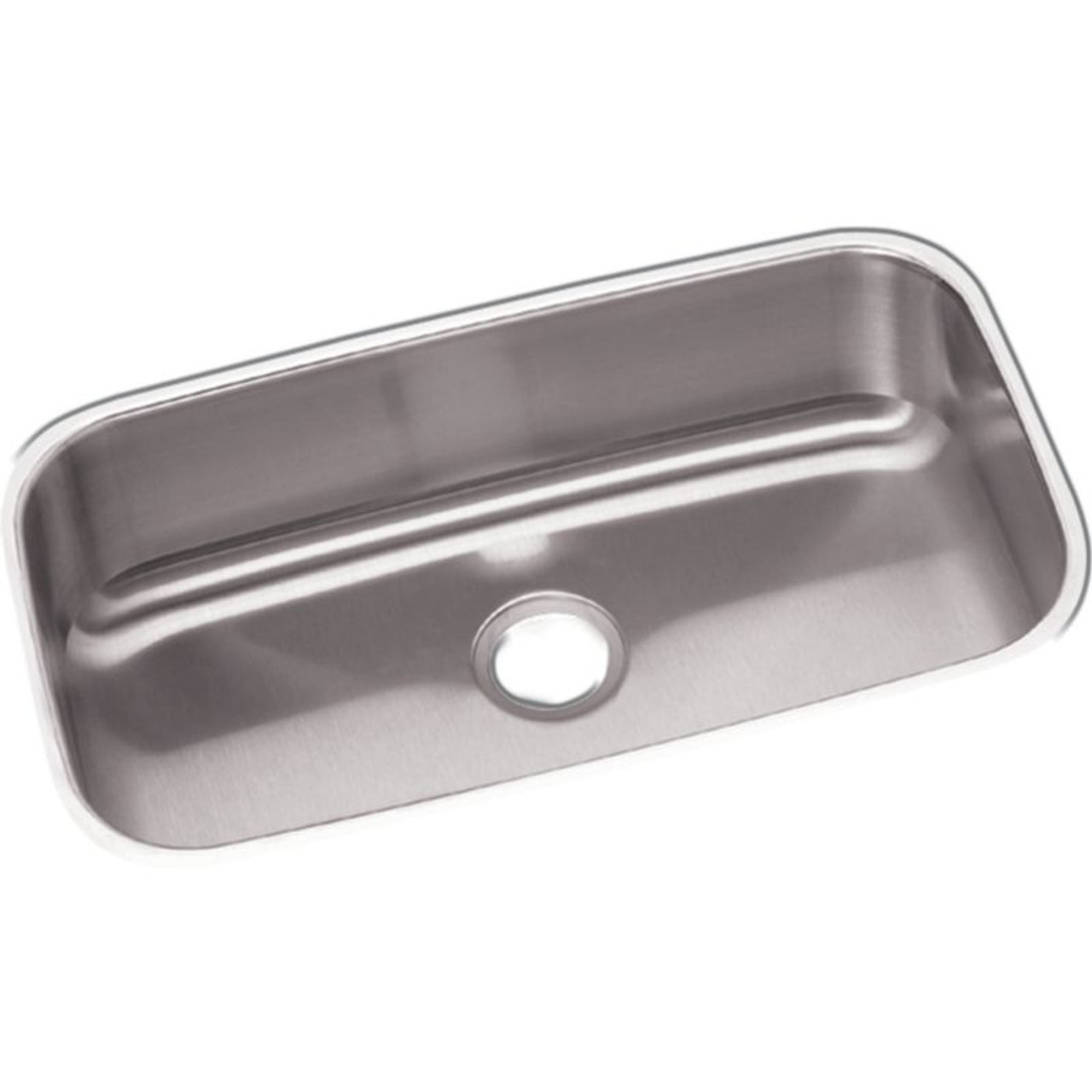 Dayton DXUH2816 Stainless Steel Single Bowl Undermount Sink in Radiant Satin Dayton DXUH2816 Stainless Steel Single Bowl Undermount Sink in Radiant Satin