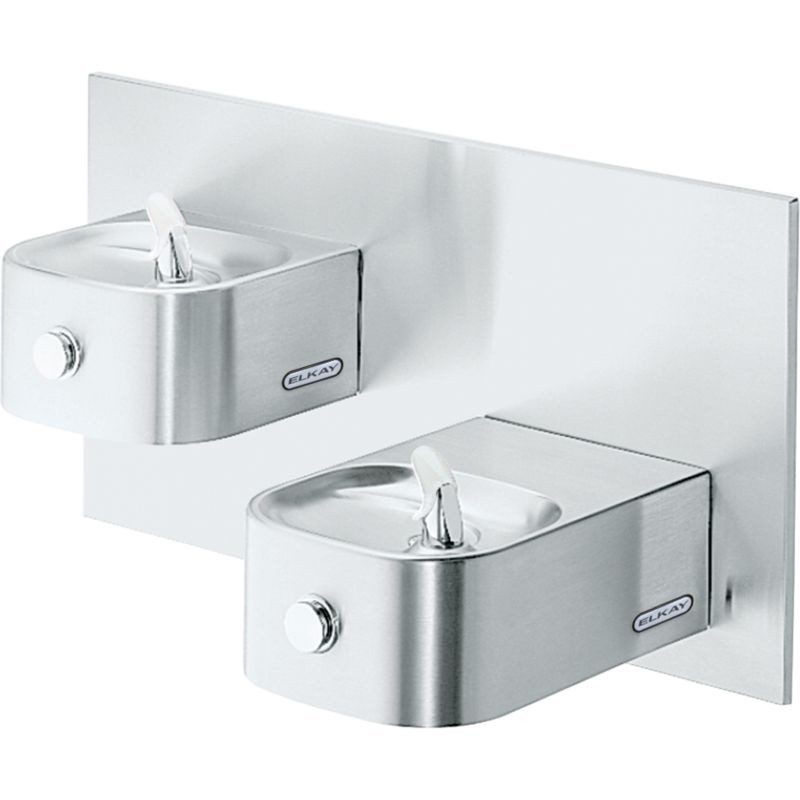 Elkay EDFP217C ADA Bi-Level Fountain in Stainless Steel