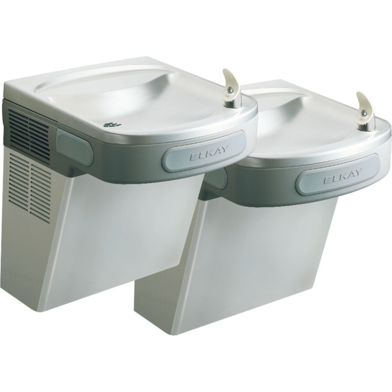 Versatile Wall Mount Bi-Level ADA Cooler in Stainless Steel