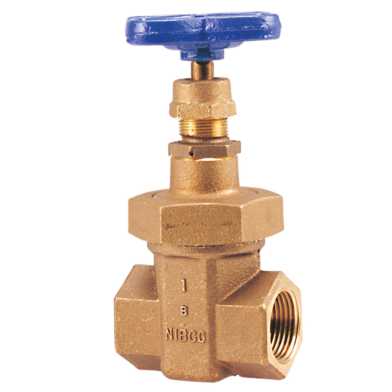 T176A 1 THD 300# NRS GATE BRZ, Gate Valve - Bronze, Non-rising Stem, Copper Nickel Alloy Wedge, T-176-A  - Box of 5