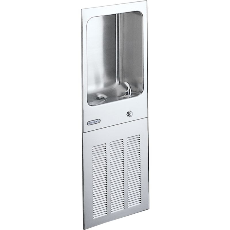 Elkay LJNEM12FK Filtered Wall Mount Fully Recessed Water Cooler in Stainless Steel