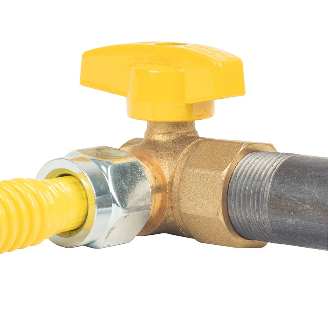 5/8 in. OD Flare (15/16-16 Thread) x 3/4 in. FIP Gas Ball Valve 5/8 in. OD Flare (15/16-16 Thread) x 3/4 in. FIP Gas Ball Valve