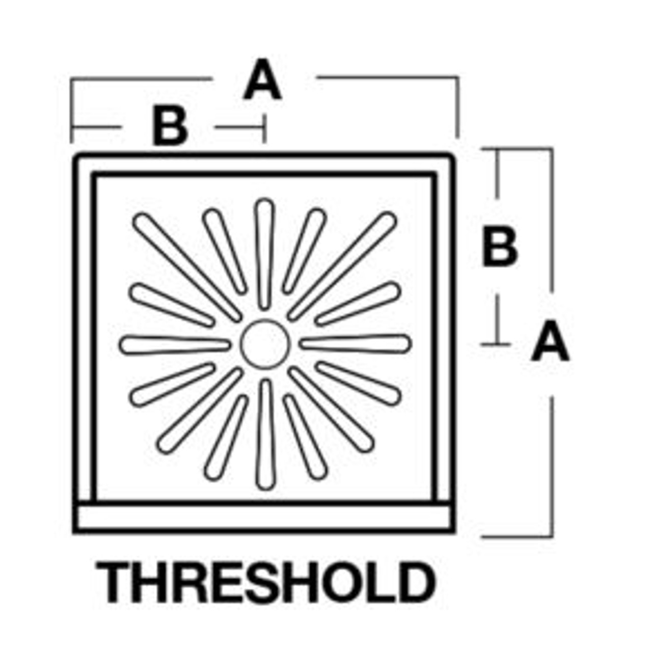 48 in. x 48 in. Shower Base with Integral Molded Drain in White 48 in. x 48 in. Shower Base with Integral Molded Drain in White