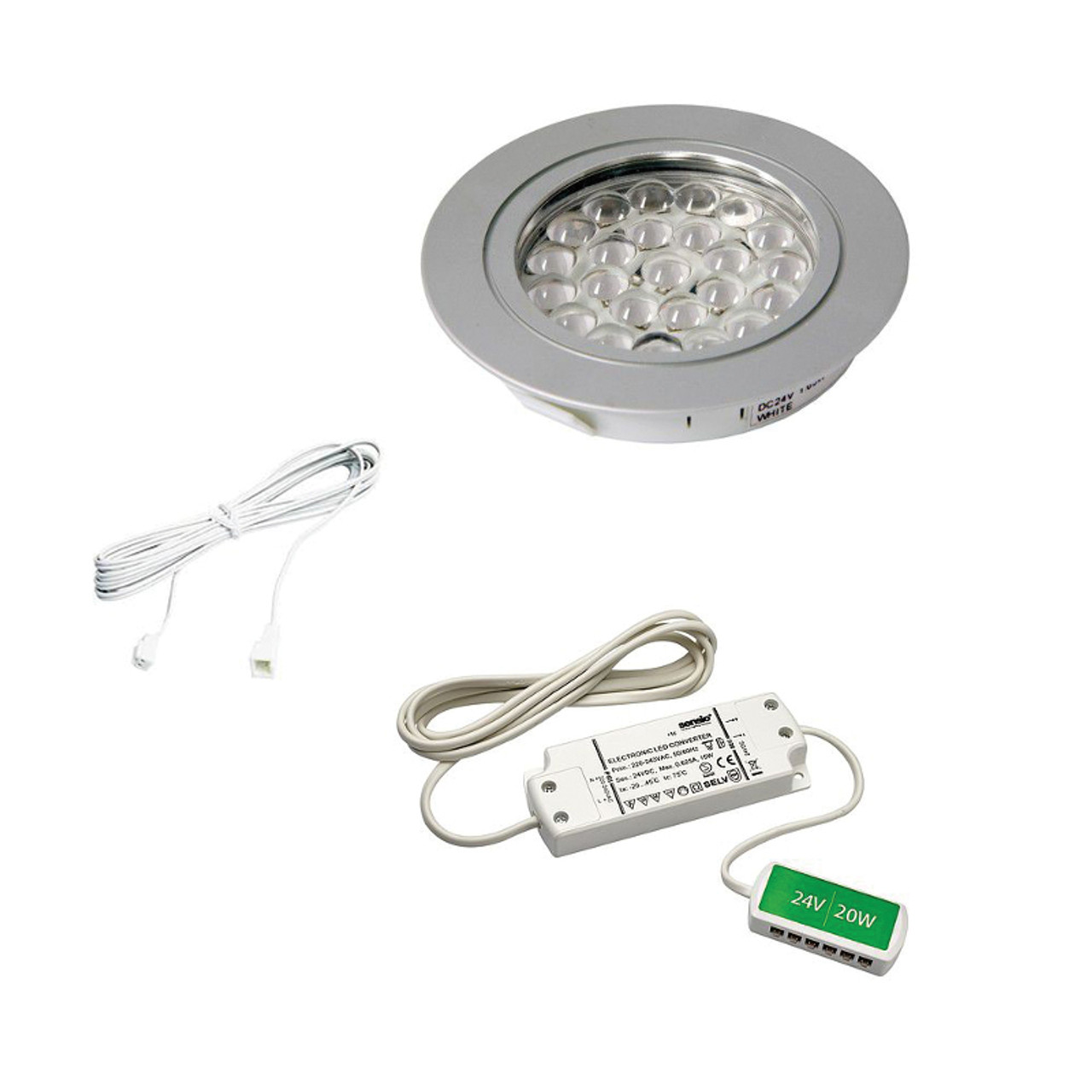 Under-Cabinet LED Puck Lighting Kit (Non-Dimmable) Under-Cabinet LED Puck Lighting Kit (Non-Dimmable)