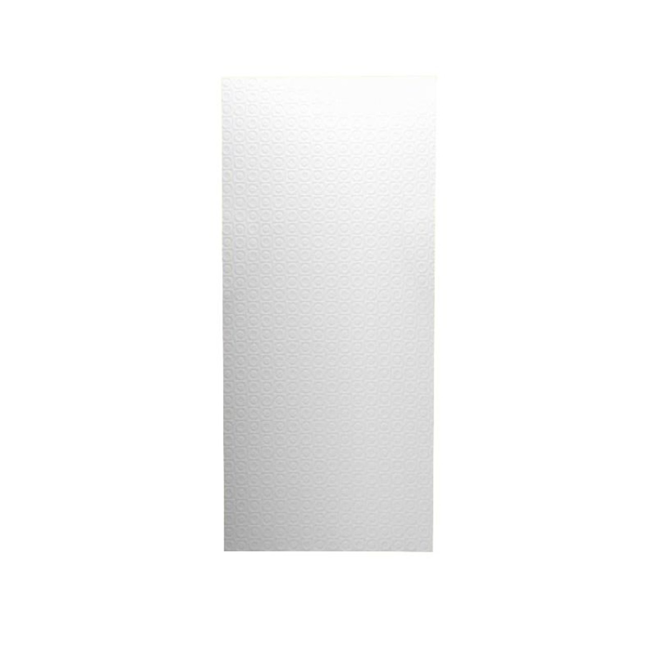 Swan DWP-3696BA-1-010 36-in W x 96-in H Solid Surface Shower Wall Panel in White