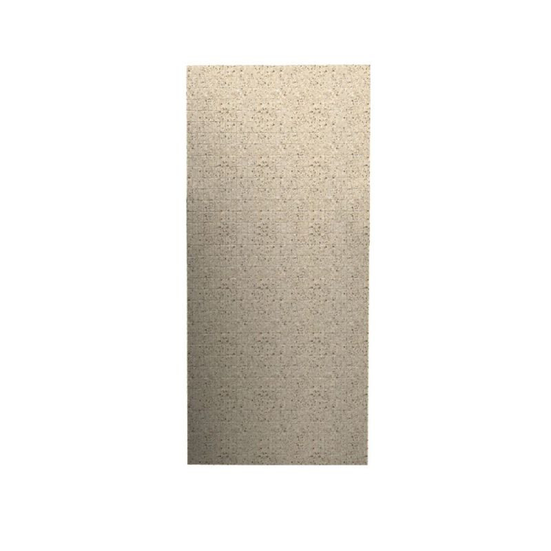 Swan DWP-3696TN-1-040 36-in W x 96-in H Solid Surface Shower Wall Panel in Bermuda Sand