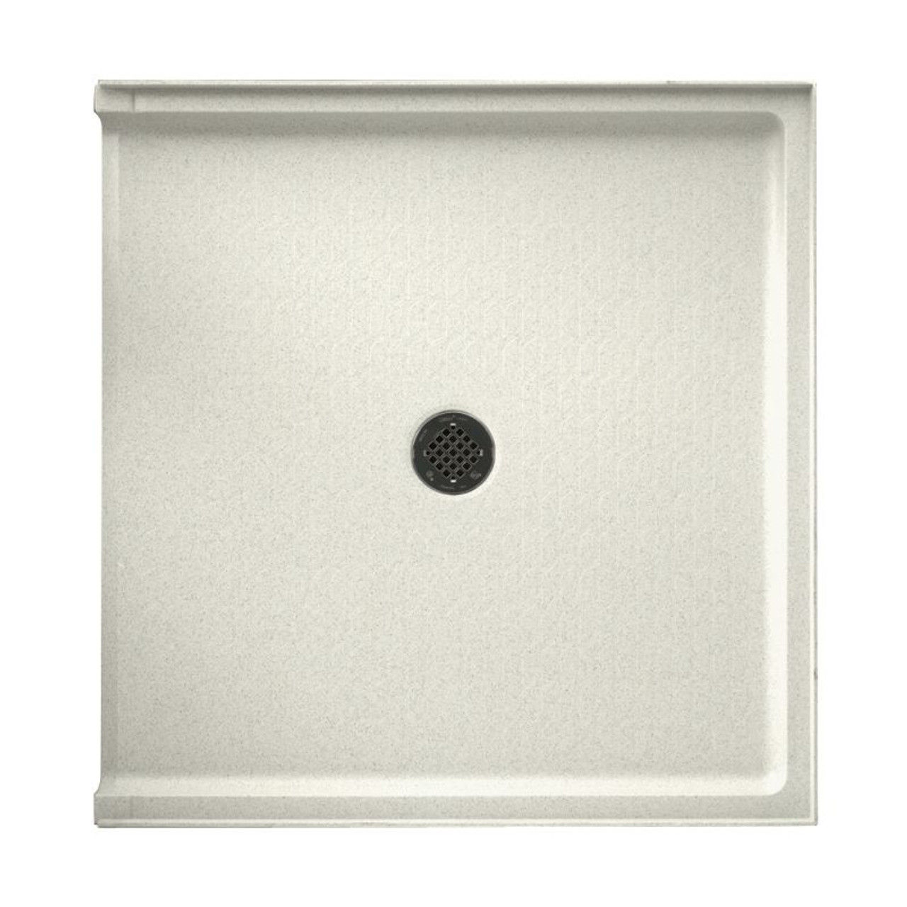 38.375-in D x 37.188-in W x 3.75-in H Veritek Shower Base in Bisque
