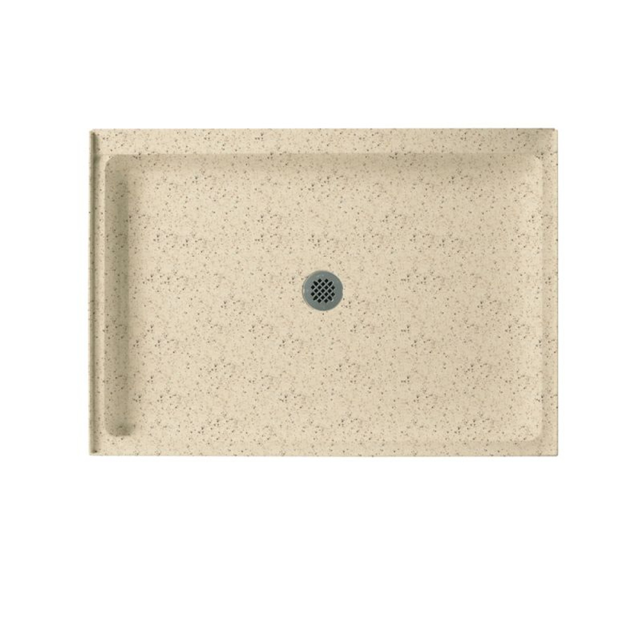 48.375-in W x 34.188-in D x 5.5-in H Solid Surface Shower Base in Tahiti Desert