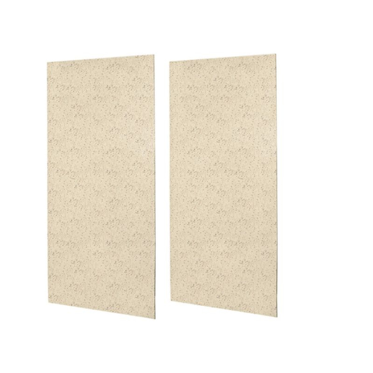 48-in W x 96-in H Solid Surface Shower Wall Panel in Tahiti Desert