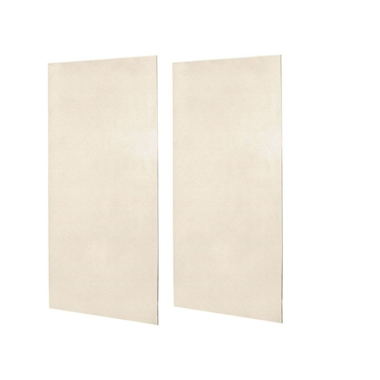 48-in W x 96-in H Solid Surface Shower Wall Panel in Tahiti Sand