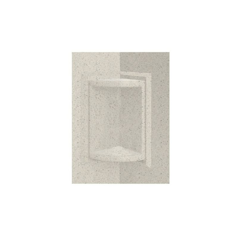 5.75-in D x 5.75-in W x 11-in H Solid Surface Soap Dish in Tahiti Matrix