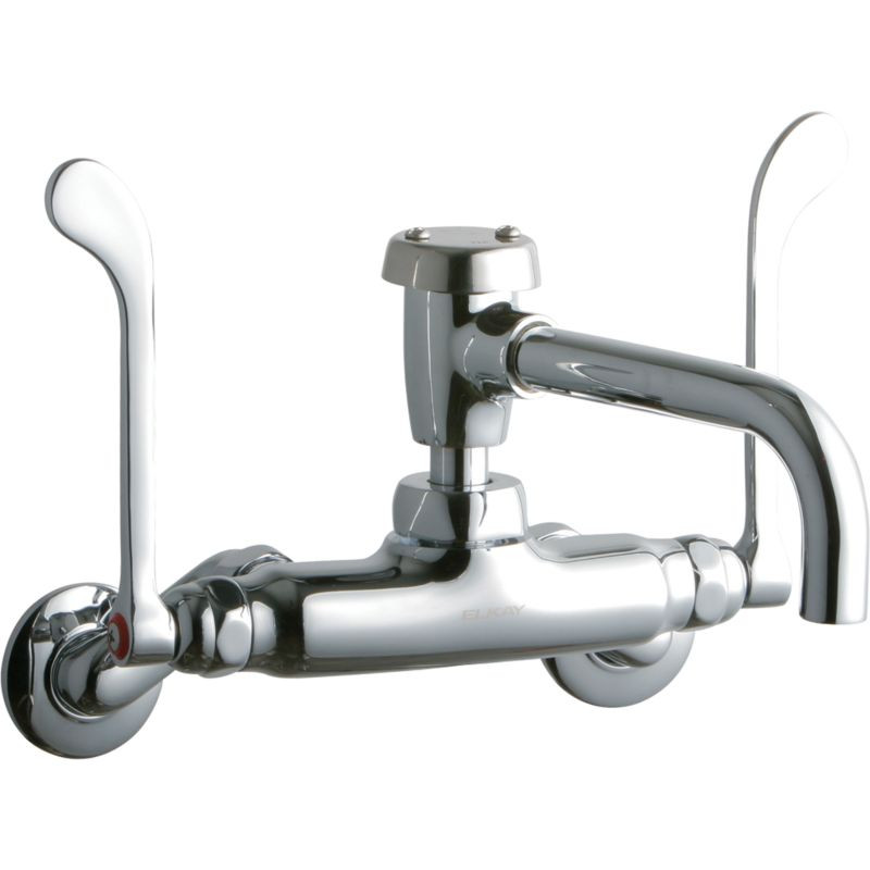 Elkay LK945VS07T6T Commercial 2-Hole Faucet in Chrome