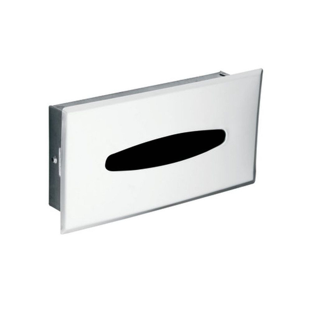 Recessed Tissue Box in Stainless Steel Recessed Tissue Box in Stainless Steel