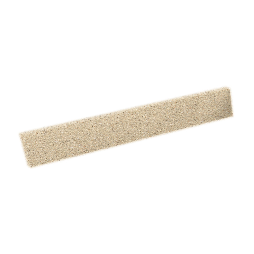 Swanstone 3-in H x 22-in L Bathroom Side Splash in Bermuda Sand