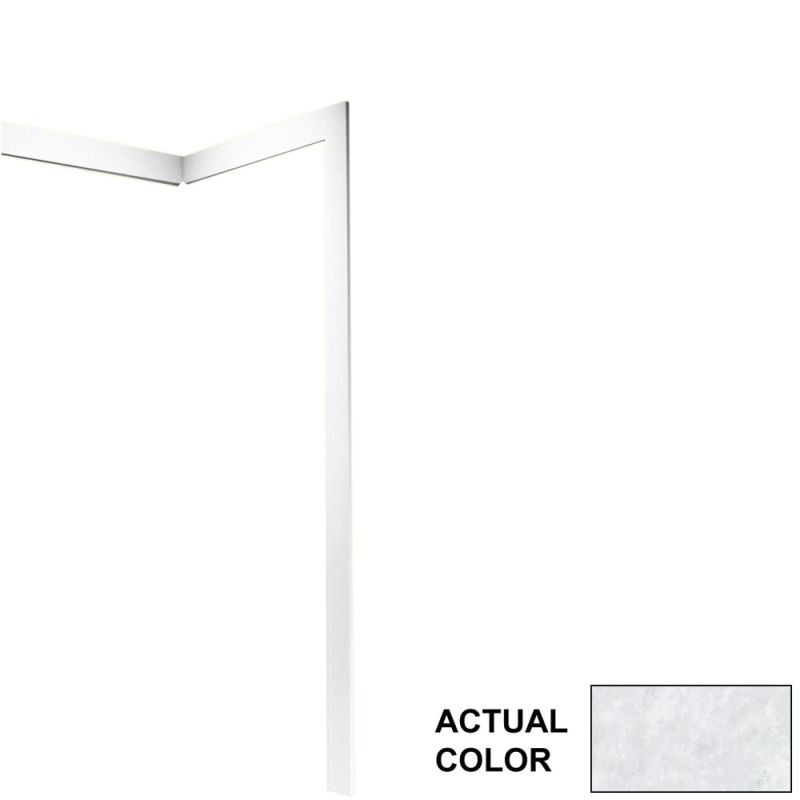 3.875-in W x 74-in H Solid Surface Trim Kit in Ice
