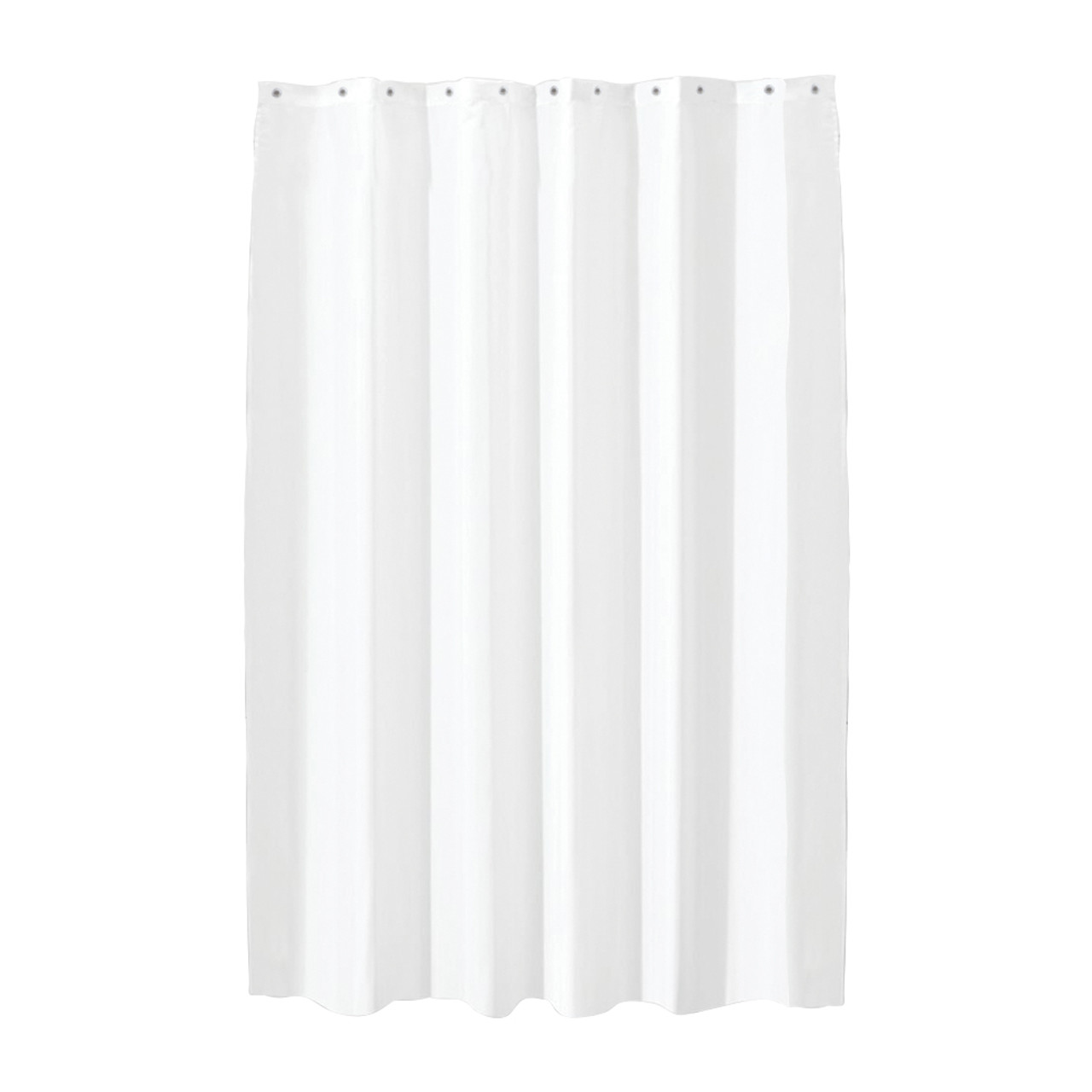 AKW 24078 Breathable Shower Curtain 70-3/4-in x 78-3/4-in in White AKW 24078 Breathable Shower Curtain 70-3/4-in x 78-3/4-in in White