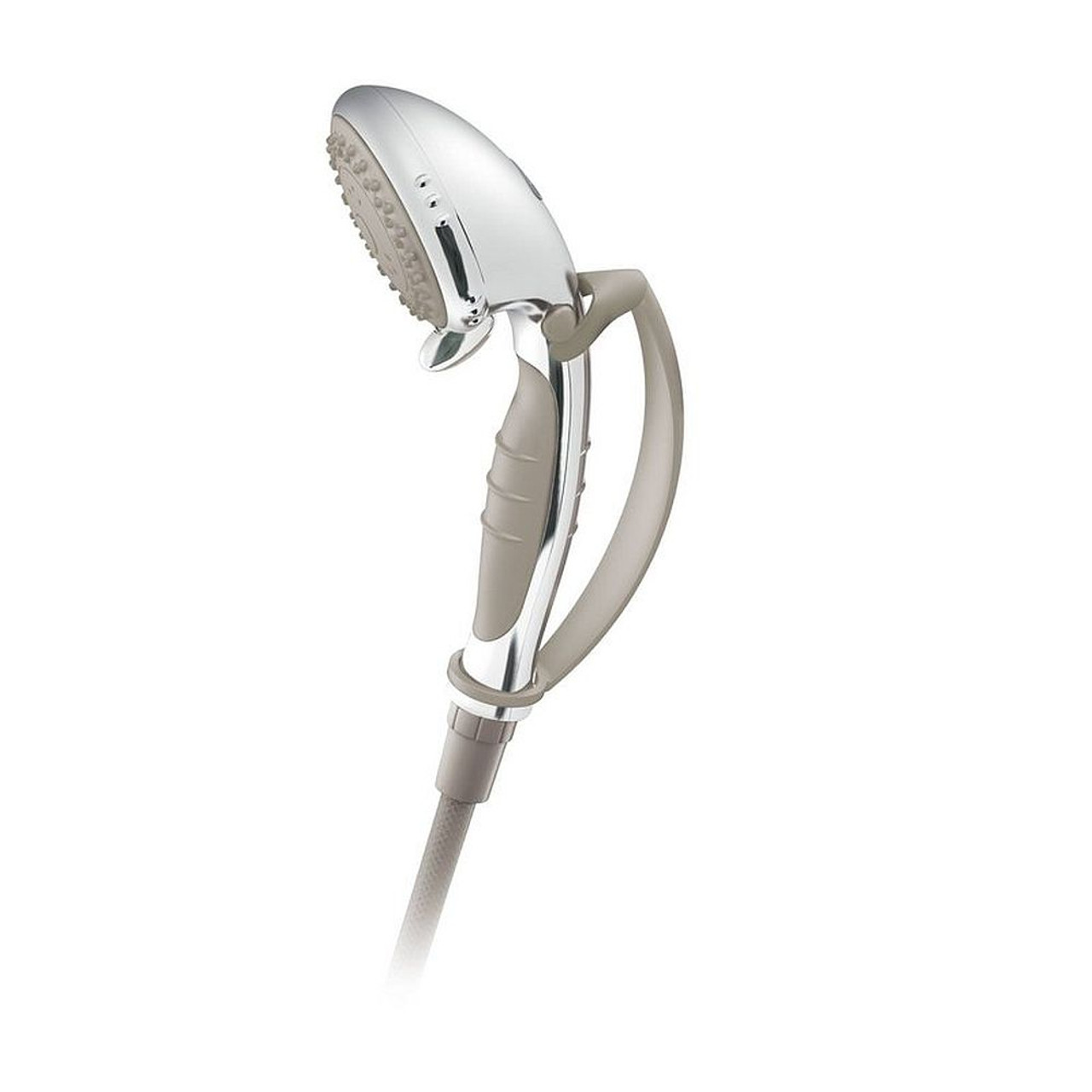 Multi-Function Hand Shower with Pause Control in Chrome Multi-Function Hand Shower with Pause Control in Chrome