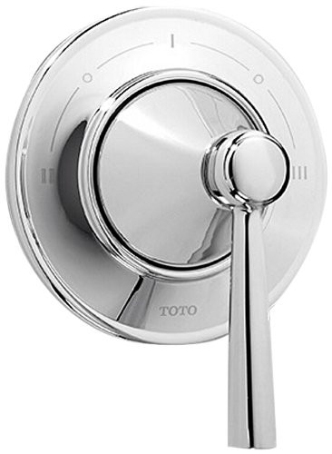 Toto TS210X#CP Three-Way Diverter Trim with Shut-Off in Polished Chrome