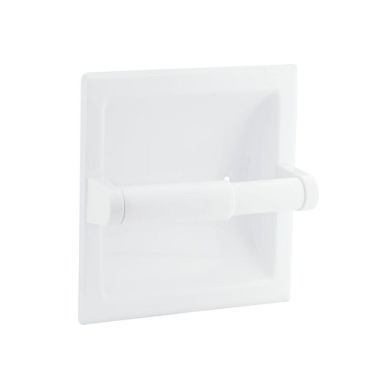 Recessed Toilet Paper Holder in Glacier Recessed Toilet Paper Holder in Glacier