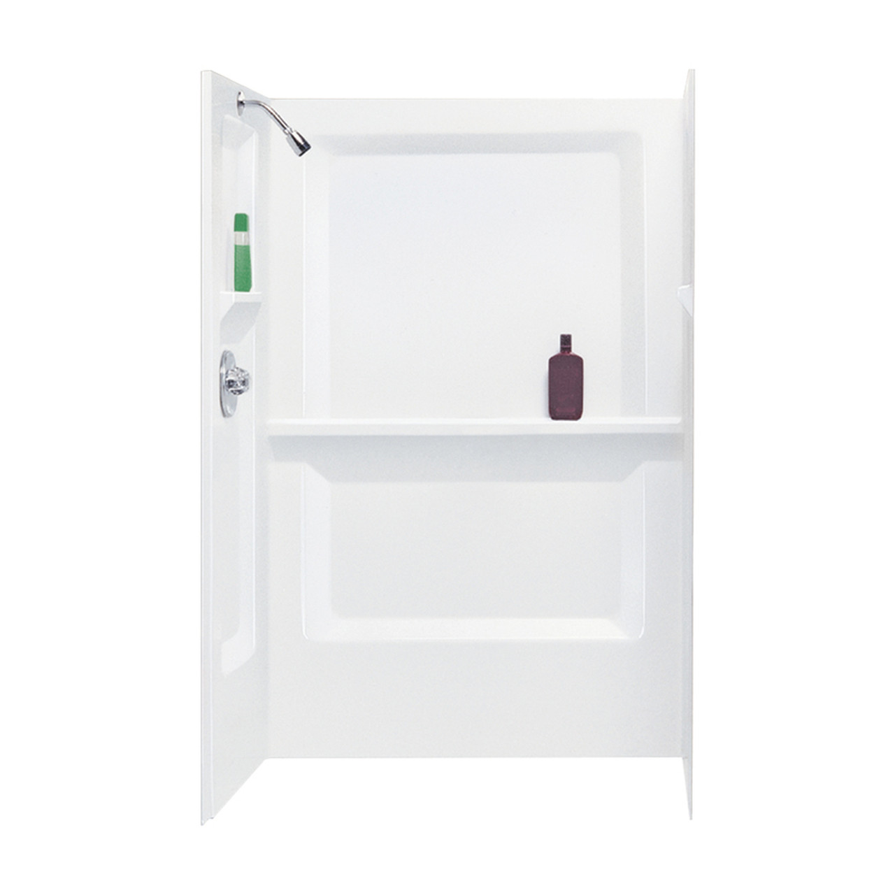 73.25-in x 48-in x 32-in Fiberglass Shower Walls for Rectangular Showers 73.25-in x 48-in x 32-in Fiberglass Shower Walls for Rectangular Showers