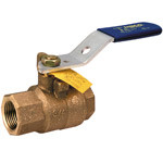 T58570UL 3/4 UL 842 AGA/CGA, Two-Piece Bronze Ball Valve - Full Port, UL Listed, T-585-70-UL  - Box of 5