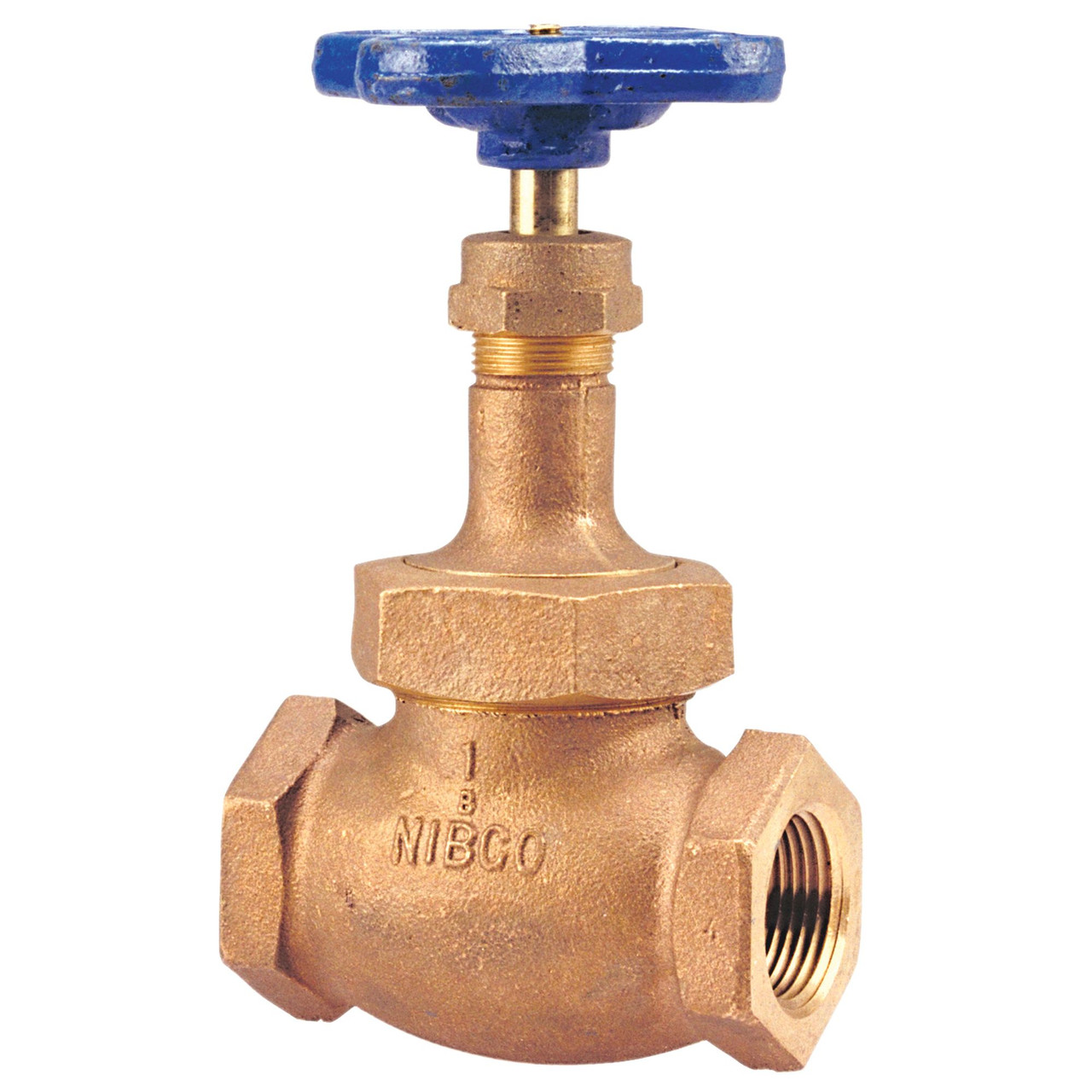 T235Y 3/8 THD 150# GLOBE W/PTFE SEAT, Globe Valve - Bronze, Class 150, PTFE Disc, T-235-Y  - Box of 5