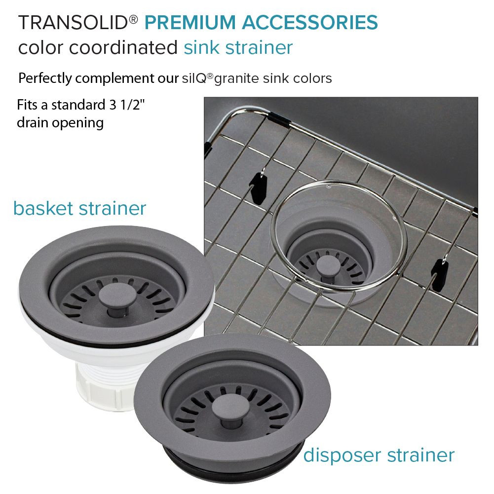 Aversa AUDE3219-17-KIT Aversa Radius All-In-One Undermount Kitchen Sink Kit