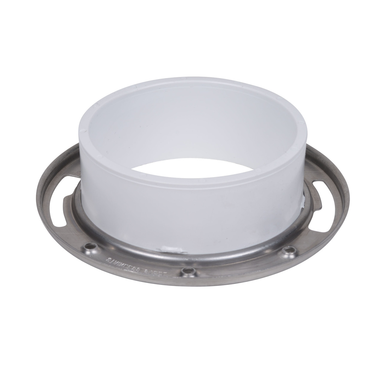 Oatey 3" x 4" PVC closet flange w/SS ring w/o test cap