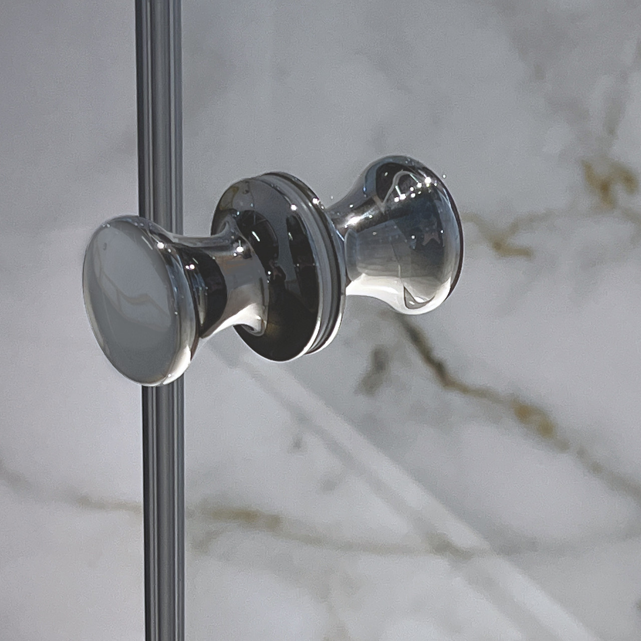 Transolid LSD297006C-PC Lyna 29-in x 70-in Pivot Shower Door, Polished Chrome 