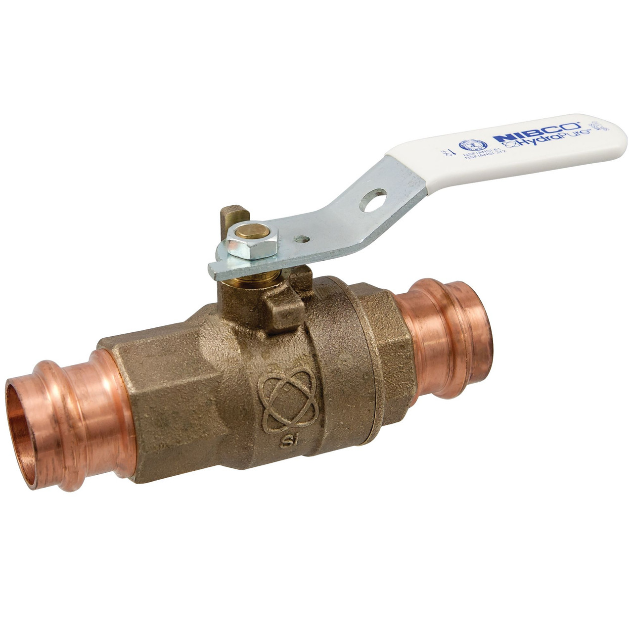 Nibco NF842XB-B8 PC585-80-LF-NS 11/4 PRESS BV PXP NIBSL, Ball Valve - Lead-free