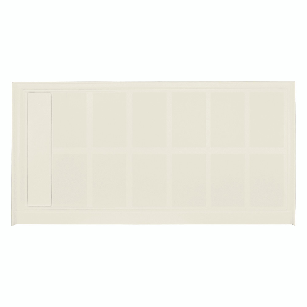 Linear FL6034L-32 60-in x 34-in Rectangular Alcove Shower Base with Left Hand Drain in Cameo